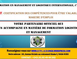 TOP URGENT : Offre d'un séminaire de formation en logistique